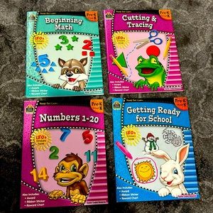 Set of 4 Books by Teacher Created Resources